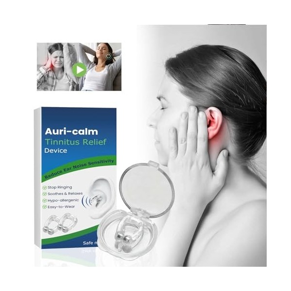 Dispositif de soulagement des acouphènes,Dispositif pour soulager les acouphènes,Clip pour les oreilles Anti-acouphène,Dispos