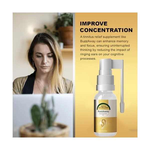 Spray Soulagement des Acouphènes,Spray Soin Acouphènes Propolis,Sprays pour Soulager les Acouphènes,Soulagement des Acouphène
