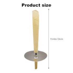 Lot de 10 Bougies Doreilles en Cire Dabeille,Ear Cleaning Candle,Bougies en Forme de Cône Creux,5 Disques de Protection et 