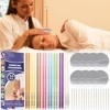 Bougies auriculaires, bougies anti-cérumen, kit de bougies auriculaires, bougies auriculaires naturelles avec filtre de sécur