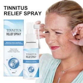 Spray Soulagement des Acouphènes,Soulagement des Acouphènes,Spray Anti-Acouphènes,Spray Anti-Acouphènes pour le dos de lOrei