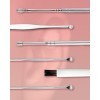 6 Pièces de nettoyage doreille, Cuillère à Oreille en Acier Inoxydable, Nettoyeur Doreilles Portable, Avec Boîte de Rangeme