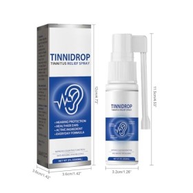 Spray pour le Traitement des Oreilles, Soulagement des Acouphènes Auriculaires, Spray pour Soulager les Acouphènes, Spray pou
