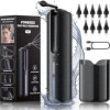 Kit délimination de la cire doreille AOPICK Nettoyeur doreilles électrique avec 4 modes de nettoyage pour une élimination 