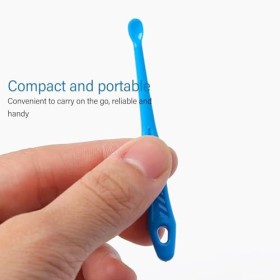 200 Pièces Outil de Retrait de Cérumen, Nettoyeur Doreille Portable, Dissolvant de Curette de Cérumen, Cuillère de Nettoyage