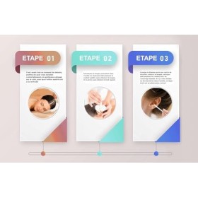 Bougies d’Oreilles, Bougies Auriculaires en Cire d’Abeille 100% Naturelle et Biologique,