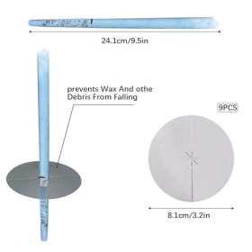 MUNSKT 18 PCS Bougies Auriculaires en Cire dAbeille Enlèvement de Cire, bougie oreille nettoyante，nettoyeur oreilles adulte，