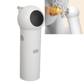 Sèche-Oreilles, Aide au Séchage de Leau des Oreilles Rechargeable avec Lumière Rouge, Outil Délimination de Leau de lhumi