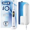 Oral-B iO9 Brosses à dents électriques pour adultes, poignée connectée à lapplication, 1 tête de brosse à dents, étui de voy