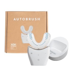 autobrush Sonic Pro Brosse à dents électrique en forme de U avec poils en nylon uniques à 360 °, 3 modes de nettoyage, thérap