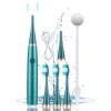 Détartrage Ultrasonique - Brosse à Dents Électrique 5 Modes : Giratoire contre Tartre et Plaque - Pack Premium avec 3 Têtes +