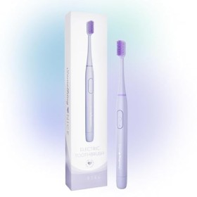 SOMETHING NICE Brosse à dents électrique pour adultes – 18 000 vibrations par minute – Brosse à dents électrique de voyage av