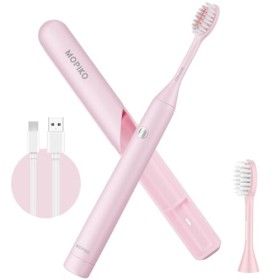 MOPIKO Sonic Brosse à dents électrique rose, USB 