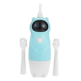 HAWILLOSCH 1 Jeu brosse à dents électrique pour enfants nourrisson Gel lingettes comprimés chargeur à croquer outil de soins 