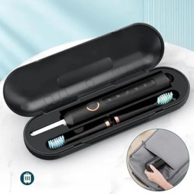 Brosse à dents électrique, brosse à dents rechargeable pour avec étui, brosse à dents rechargeable durable, nettoyage en prof