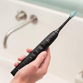 Philips Sonicare DiamondClean 9000, Brosse à dents électrique sonique avec application, capteur de pression, 4 modes de bross