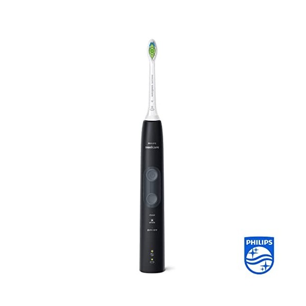 Philips 5100 series HX6850/10 Brosse à dents électrique pour adultes Brosse à dents à ultrasons Noir - 110-220 V, 1 pièce s 