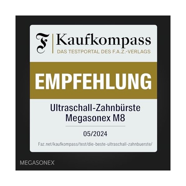 Megasonex M8 Brosse à dents