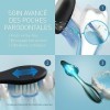 Panasonic - Personalcare EW-DP52-K803 | Brosse à Dents Électrique - Doubles vibrations soniques 45-90 min dutilisation 5 acc
