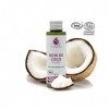 Florabiol - Huile Végétale de Noix de Coco Bio - 100 ml - Réparatrice Adoucissante et Nutritive - Pour Peaux et Cheveux Secs 