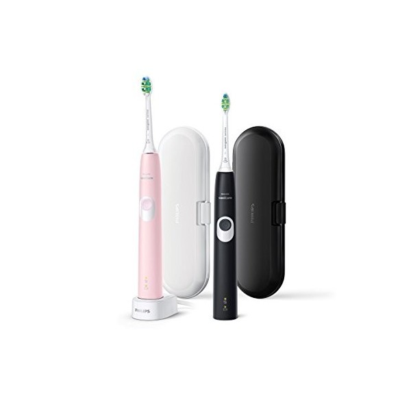Philips - ProtectiveClean 4300 Sonicare - Electric Toothbrush HX6800/35 DUO