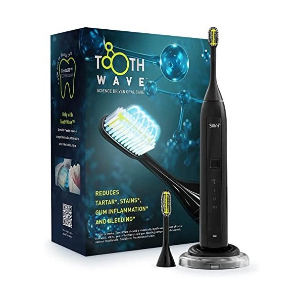 Silkn Toothwave Brosse à dents électrique Noir