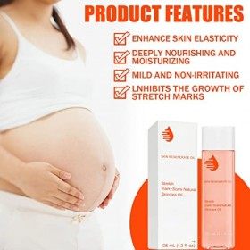 Huile Vergeture Grossesse, Huile pour le Corps, Huile Grossesse Anti Vergeture, Utilisé pour Réduire les Vergetures et la Cel