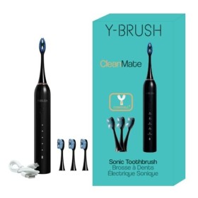 Y-Brush CleanMate - Brosse à Dents Électrique Sonique - 2 Mois dAutonomie - Compatible Têtes de Brosse en Y