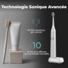 AENO Brosse à dents électrique sonic Blanc Brillant, DB5 