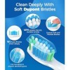 Brosse à dents électrique pour adulte, Sonic avec 8 têtes de brosse, 40 000 VPM, 5 modes, rechargeable rapidement pendant 4 h