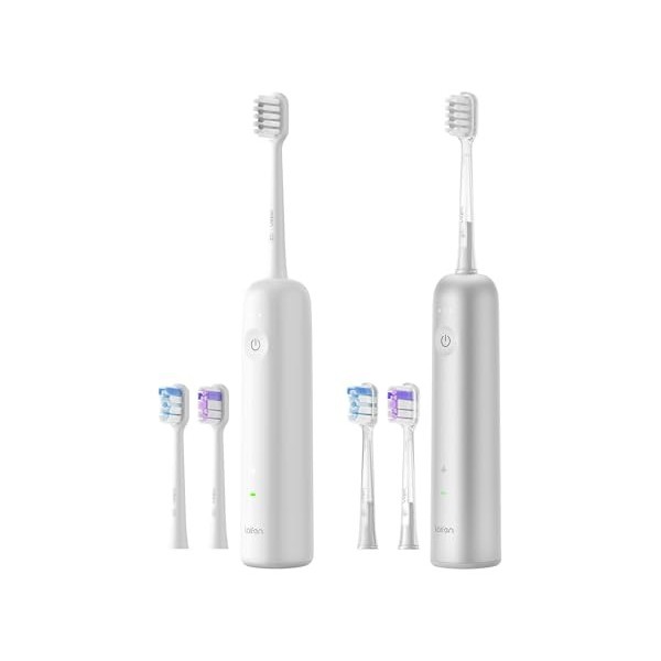 Laifen Wave Electric Toothbrus ABS White with Laifen Wave Electric Toothbrus Aluminium 