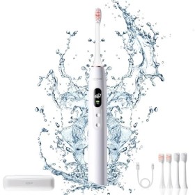 HYRON Pro - Brosse à dents électrique - 5 Modes de brossage et dintensité - Brosse à dents électrique sonique rechargeable e