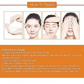 Whitening Creme, Creme Visage Anti Taches, Creme Eclaircissante, Anti taches Creme, Creme Hydratante Visage, Nourrissante, Ré