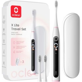 Oclean X Lite Brosse à Dents Électrique, 3 Brosettes, 5 Modes et Autonomie de 40 Jours, Brosse à Dents Électrique Sonique, Id