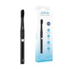 Sonisk Sleek Brosse à dents électrique sonique pour adultes, batterie rechargeable, 3 modes de nettoyage et 2 têtes de brosse