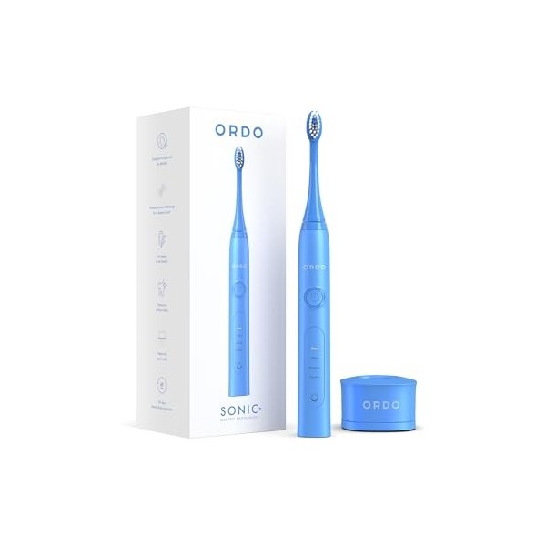 Ordo Sonic+ Brosse à dents électrique pour adultes, technologie intelligente avancée, 4 modes de brossage, recharge rapide, b