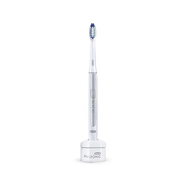 Braun Oral B 4210201198406 Oral B Puls onic Slim 1000 Silencieux Brosse à dents électriques, avec minuteur et aufste ckbü rst
