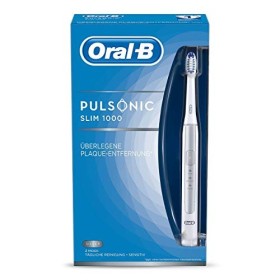 Braun Oral B 4210201198406 Oral B Puls onic Slim 1000 Silencieux Brosse à dents électriques, avec minuteur et aufste ckbü rst