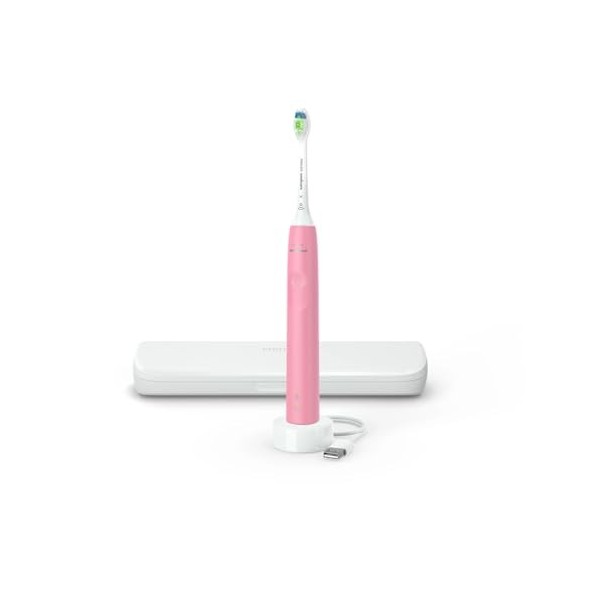 PHILIPS Sonicare DiamondClean Brosse à dents électrique rechargeable avec capteur de pression, brosse à dents électronique so