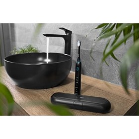 CONCEPT ZK5001 SONIC Brosse à dents sonores avec application et recharge PERFECT SMILE NOIR