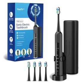 Brosse À Dent Électrique Sonique Pour Adultes Et Enfants - Brosse À Dents Sonique Avec 4 TêTes De Brosse À Dents De Remplacem