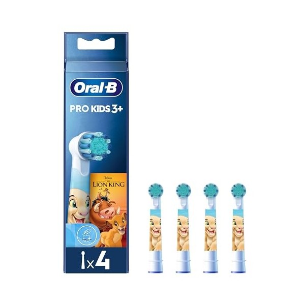 Oral-B Pro Kids Brosse À Dents Électrique Enfant, Le Roi Lion Disney, Brossette Ronde Pour Petites Bouches Et Douce Pour Des 