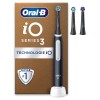 Oral-B iO3 Brosse À Dents Électrique Noire, Un Capteur De Pression Pour Protéger Les Gencives Et Les Dents Sensibles, Des Acc