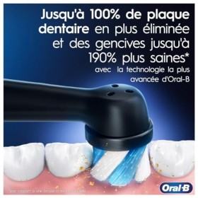 Oral-B iO 6N Brosse À Dents Électrique Grise Pour Adultes, 5 Modes Avec Blancheur Et Soin Des Gencives, Brossette Douce Et Ro