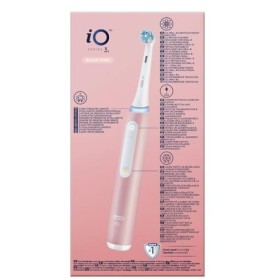 Oral-B iO - Brosse à dents électrique rechargeable rose + 1 tête de rechange
