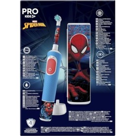Vitality Pro Kids Spiderman électrique Toothbrush avec étui de voyage