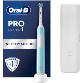Oral-B Pro 1 Brosse À Dents Électriques Pour Adulte, Contrôle De Pression, Tête Ronde Pour Protéger Et Nettoyer Des Gencives 