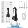 BNEHHOV Hydropulseur Dentaire Sans Fil Portable, Irrigateur Oral Électrique, Nettoyage Dentaire, Détartrant, Réservoir Deau 