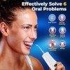 Jet Dentaire Hydropulseur - 310 ML Portable Sans Fil Irrigateur Dentaire Rechargeable Hydropulseur Dentaire, 6 Embouts, USB C