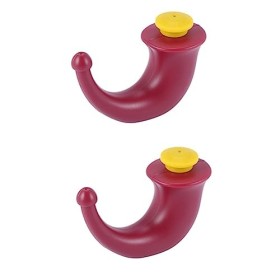 Freerirton 2 Pcs Yoga Bouteille deau Yoga Nasal Neti Pot Rinçage Nez Système de Lavage Sinus Irrigation Sinus 200ML